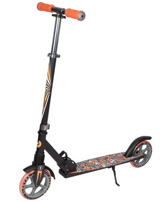 БЕЗ УПАКОВКИ Самокат 2-колесный Electra 180 мм, серый/персиковый