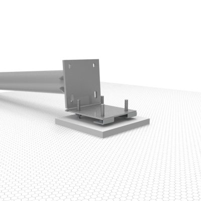 Мачта стальная свободностоящая 12м облегченная