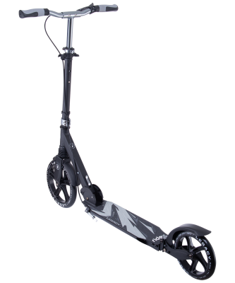 БЕЗ УПАКОВКИ Самокат 2-колесный Legacy 250/200 мм, ручной тормоз, черный