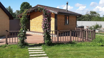 Ограждения Holzhof WoodStyle с тиснением "под дерево"  (комплект в коробке)