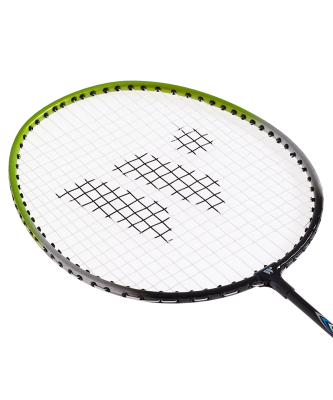 Набор для бадминтона Steeltec 216, 2 ракетки+2 волана, зеленый/синий