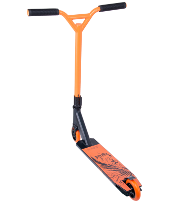 БЕЗ УПАКОВКИ Самокат трюковый Phoenix Black 100 мм