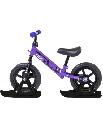 БЕЗ УПАКОВКИ Снегокат-беговел Loo, фиолетовый