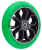 Колесо для трюкового самоката Clover Green 125 мм