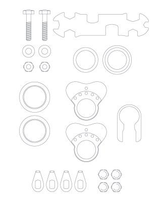 БЕЗ УПАКОВКИ Беговел Spice, белый/фиолетовый