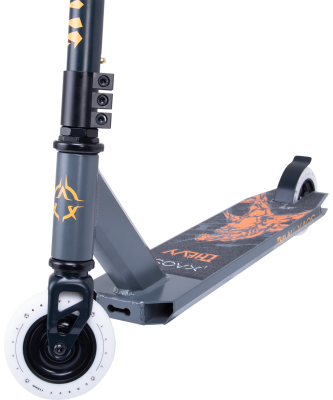 БЕЗ УПАКОВКИ Самокат трюковый Chevy Orange 110 мм