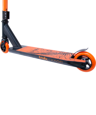 БЕЗ УПАКОВКИ Самокат трюковый Phoenix Black 100 мм