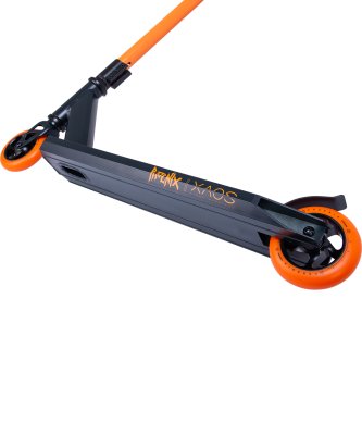 БЕЗ УПАКОВКИ Самокат трюковый Phoenix Black 100 мм