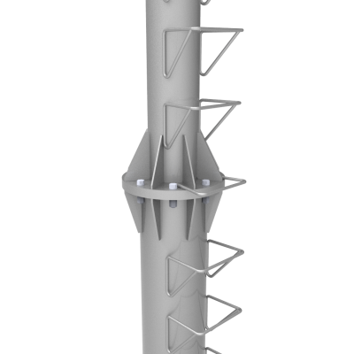 Мачта стальная свободностоящая 12м