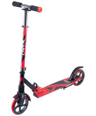 БЕЗ УПАКОВКИ Самокат 2-колесный Delta 180 мм, красный