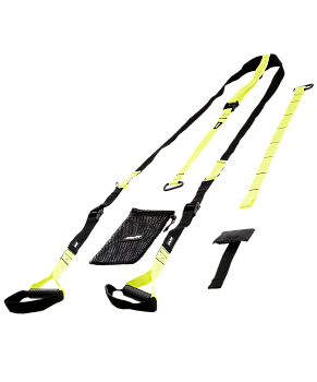 Тренировочные петли FA-701, черный/зеленый