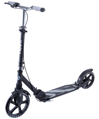 БЕЗ УПАКОВКИ Самокат 2-колесный Legacy 250/200 мм, ручной тормоз, черный