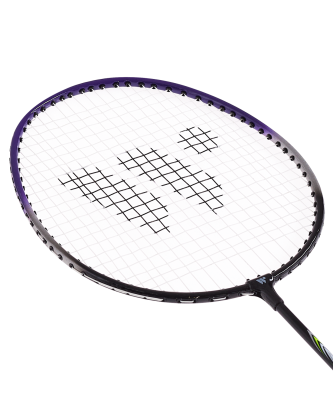 Набор для бадминтона Steeltec 216, 2 ракетки и 2 волана, фиолетовый/желтый